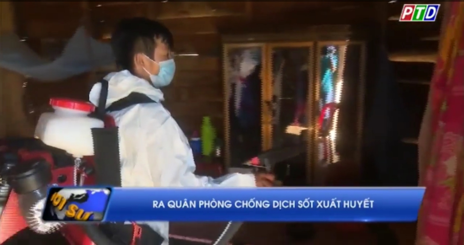 Trung tâm y tế huyện Đăk Glong ra quân phòng chống dịch sốt xuất huyết