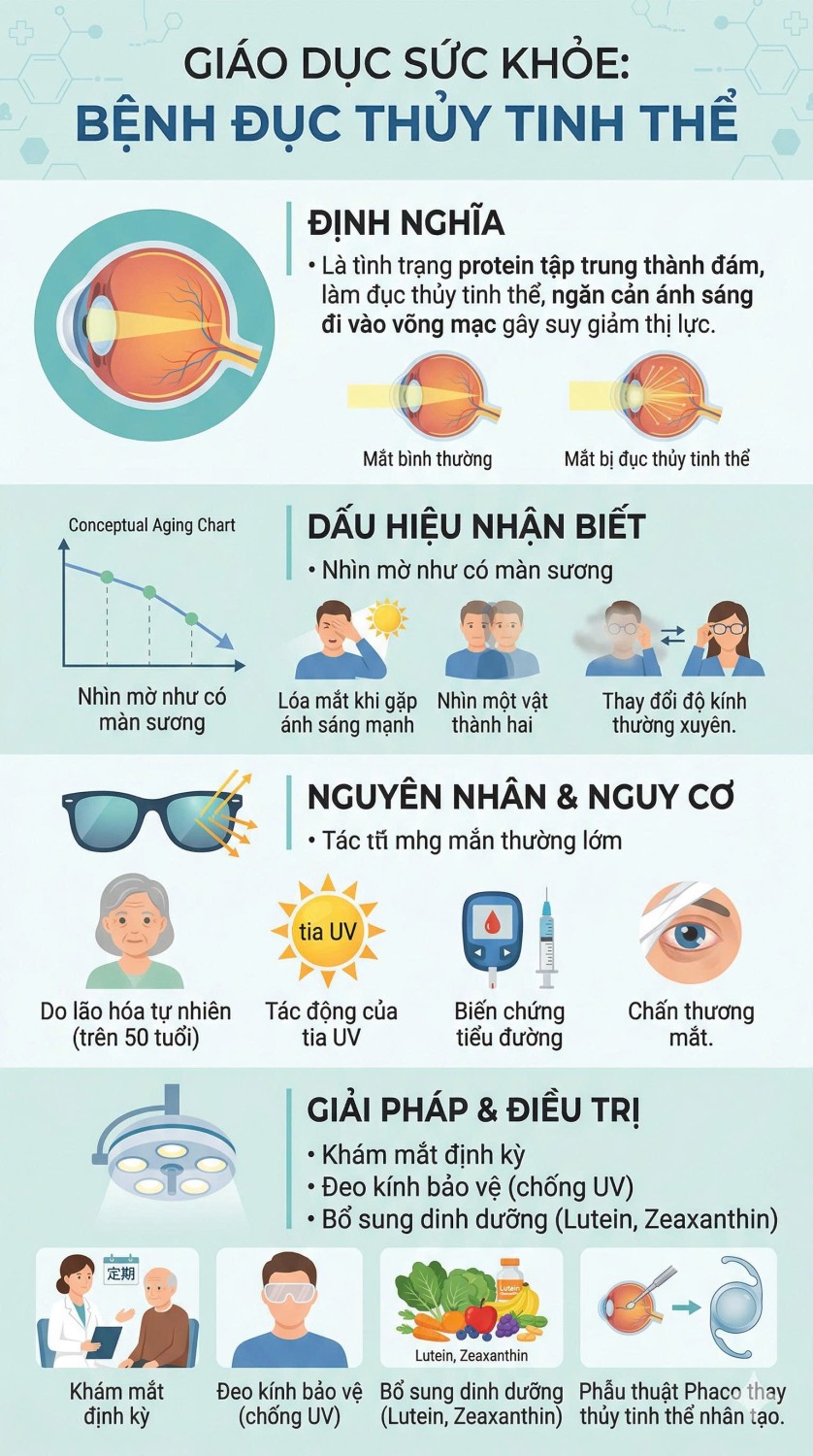 BỆNH ĐỤC THỦY TINH THỂ