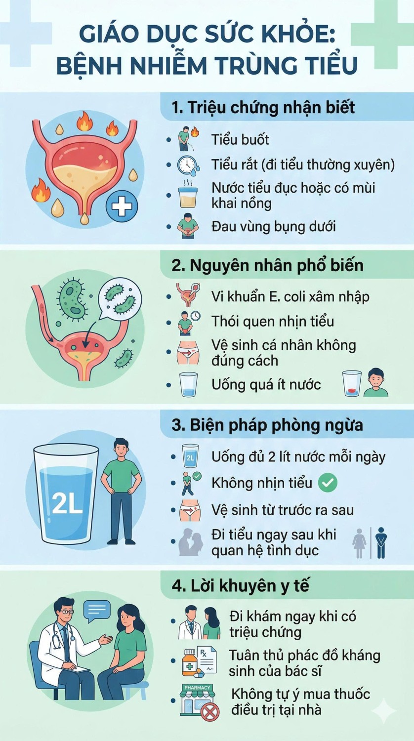 NHIỄM TRÙNG TIỂU